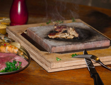 Steakteller für 2 Pers.